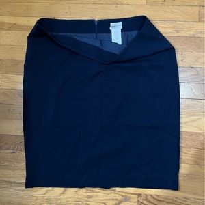 Navy Pencil Skirt